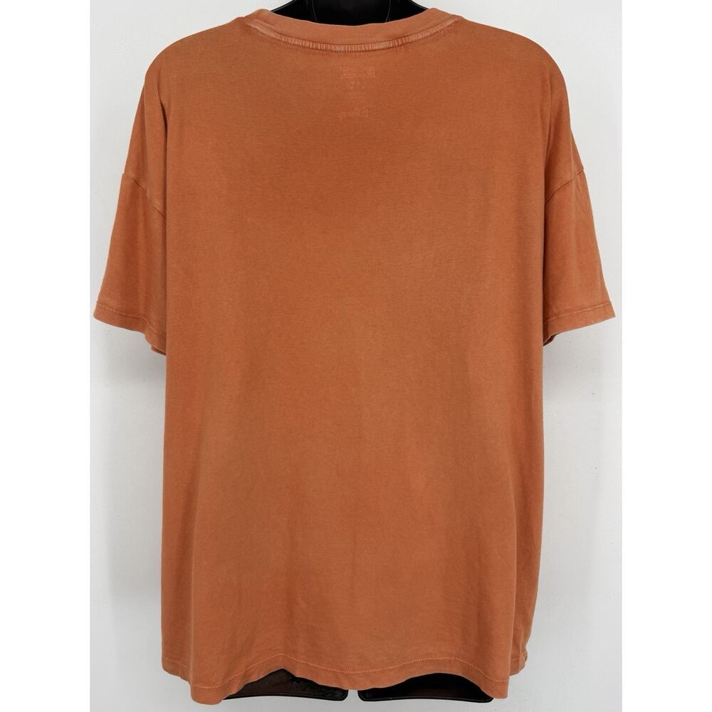 American Eagle Womens Orange Disney Graphic T Shirt Small Comfort Relaxed Casual - Picture 5 of 8